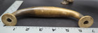 Large Antique Cast Brass Door Drawer Pull Handle 7 Inches W  6 Inch Centers