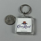 Crown Royal Whiskey Promo Keychain Key Ring  55278