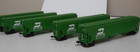 Atlas N Scale Trainman 4 Thrall 4750 Covered Hoppers Burlington Northern