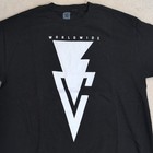 Finn Balor Club T Shirt Mens Large Black Distressed Bolt Wwe Authentic