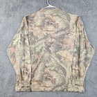 Vtg Walls Advantage Timber Camo Long Sleeve Shirt Men s Xl Faded Hunting Boxy