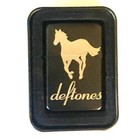 Deftones White Pony Engraved Lighter Black Mate With Case