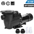 2hp 6500gph Inground Swimming Pool Pump Motor 78  Max Hayward Replace 115-230v