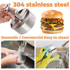 Adjustable Hamburger Patty Maker Grill Press Burger Metal Mould Cooking Tool Bbq