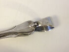 Vintage Antique R  Wallace   Sons Sterling Silver Sugar Tongs W  Claw Decoration