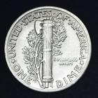 1936 Mercury Silver Dime Au Free Shipping 