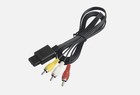 N64 Snes Gamecube 6ft Rca Av Tv Audio Video Stereo Cable Cord For Nintendo 64
