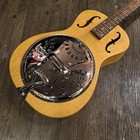 Epiphone Dobro Hound Dog Round Neck Vintage Brown Resonator Acoustic Guitar