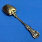 Tiffany English King Sterling Silver 8 1 2  Scalloped Serving Spoon  No Mono 