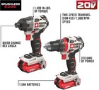Porter-cable 20v Max Cordless Drill And Impact Driver  Power Tool Combo Kit