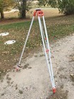  vintage David White 9010 Tripod 5  Aluminum Metal Surveyor Transit Org wht  usa
