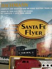 Bachmann Santa Fe Flyer  00647 Ho Scale Electric Train Set E-z Track Box