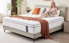 10 12 14in Queen Mattress   Hybrid Mattress In A Box  Medium Firm With Upgrade