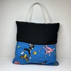 Mighty Morphin Power Rangers Handmade Book Holder Pillow Tote 1994 Fabric 12x12   