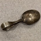 Vintage Wm A Rogers Oneida Ltd Silverplate Curved Handle Baby Spoon