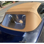 Fit Mazda Miata 1990-2005 Convertible Soft Top With Plastic Window Tan Cabrio