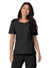Adar Universal Women s Scrub Set - V-neck Scrub Top And Elastic Pull Scrub Pants