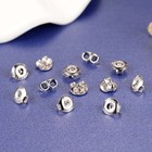 Delecoe 14k Gold Plated Earring Backs Replacements  925 Sterling Silver Hypoalle