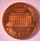 1971 S Proof Lincoln Memorial Cent Penny   free Shipping 