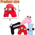     Alphabet Lore Plush Toys   Abc Letter Stuffed Animal Educational Gift For Kids