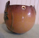 Roseville Wincraft Ivy 1948 Vintage Art Pottery Hanging Basket Planter 261-6