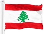 G128 Combo Pack  American Usa   Lebanon Lebanese Flag 3x5 Ft  Both Printed 150d