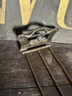 Antique Judd Expandable Book Rack Solid Brass Race Car Roadster Racing Indy