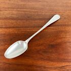 Robert Evans Of Boston  Ma  American Coin Silver Dessert Spoon Refined C 1795