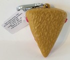 Bath   And Body Works Pocketbac Bac Holder  Keychain Pizza Slice Nwt New