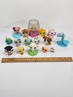Lot 14 Authentic Littlest Pet Shop Lps Figures W Boxer Lamb Fishbowl Accessories