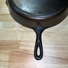 Fully Restored Lodge Single Notch  10 Cast Iron Skillet  Sits 100  Flat