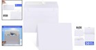 Versatile 4x6 Blank Cardstock   Envelopes Set - Perfect For Crafts   Invitations