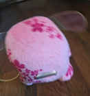 Hasbro I-dog Pink Flowers Plush Soft Speaker 2008 Light Up Music    W Cord Works