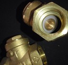 Brass Bronze Check Valve 1  Npt Flow Swing Gated