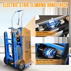 Electric Stair Climbing Dolly Heavy Duty Cart Motorized Hand Truck For Moving