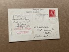Great Britain 1936 Fdc Ppc  keviii  sg458  isle Wight Map Card feedwater Iow Cxl