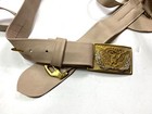 Civil War Us Union Officer M1851 Leather Sword Saber Belt   Buckle