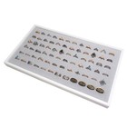Ring Foam Display Insert 36 Or 72 Slot Jewelry Organizer Black Grey Pink