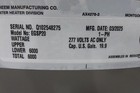 Rheem-ruud Egsp20 277v 19 9 Gal 277v 6000w Single Phase Electric Water Heater