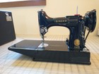 Singer Featherweight 221 Sewing Machine  Very Complete Set  Excellent Condition 