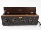 Atwater Kent Model 20 Vintage Antique Tube Radio Set  nice Cosmetics 