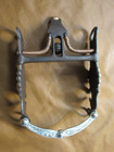 E Garcia Silver Bit  Target Spots  Spade Brown Finish