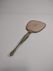 Vintage mid-century gold Tone Vanity Hand Mirror  Pre-owned  