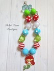 New Girls Mermaid Bubblegum Necklace Chunky Candy Beads Baby Kids Jewelry