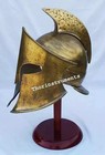 Spartan Helmet King Medieval Roman Greek Metal Re-enactment Liner Armor