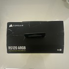 Corsair Rs120 Argb 120mm Pwm Case Fan 3-pack Black 4-pin 2100rpm Co-9050181-ww