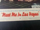 Meet Me In Las Vegas 1956 Original Vintage Lobby Card With Cyd Charisse