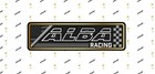 Yamaha Raptor 350 Nerf Bars   Alba Racing    Silver Black 209 T1 Sb