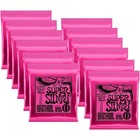Ernie Ball 2223 Nickel Super Slinky Pink Electric Guitar Strings 12 Pack