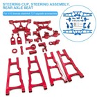 Metal Full Set For 1 10 Traxxas Slash Rustler 4x4 Rc Car Body Upgrade Parts Kits